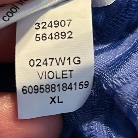 LOT OF 2 TANK TOPS XL ONE BLUE SEE THROUGH, ONE‎ FLORAL SUMMER BOHO Y2K - Picture 10 of 11